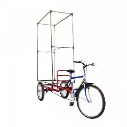 Advertising Cycle Three Wheeler With Canopy