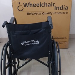 Premium Wheelchair Powder Coated With Safety Belt