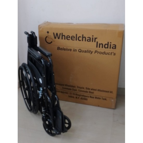 Premium Wheelchair Powder Coated With Safety Belt