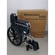 Premium Wheelchair Chrome Polished With Safety Belt