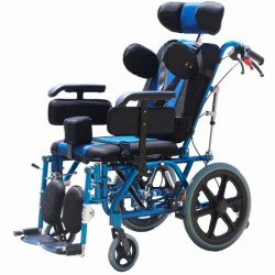 Cerebral Palsy CP Pediatric Multifunction Wheelchair 18 Inch Seat