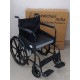 Premium Folding Commode Powder Coated Wheelchair With Safety Belt