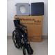 Premium Folding Commode Powder Coated Wheelchair With Safety Belt