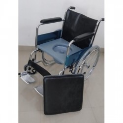 Ezra Commode Wheelchair