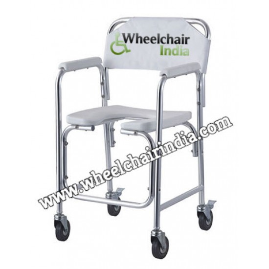 Karma Rainbow 10 Aluminium Commode Chair with Wheels