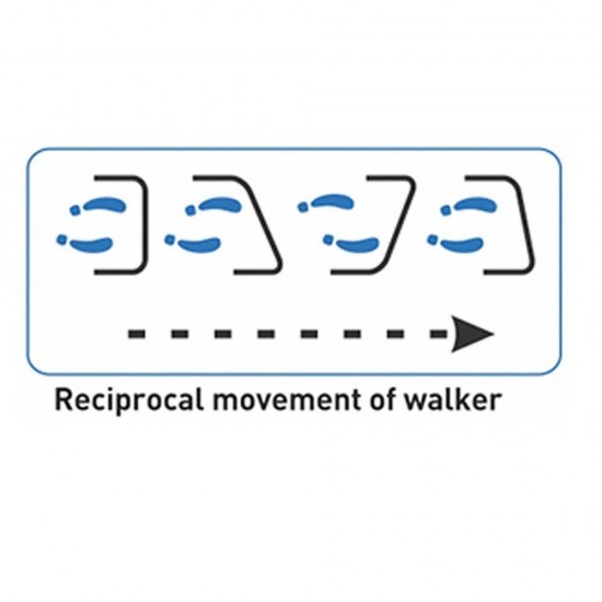Lightweight Aluminum Folding Walker