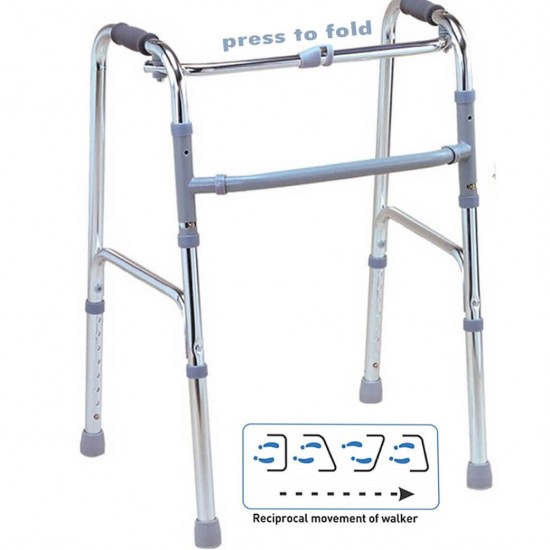 Lightweight Aluminum Folding Walker