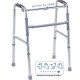 Lightweight Aluminum Folding Walker