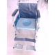  Karma Rainbow 7 Plastic & Mild Steel Chrome Commode