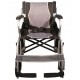 Ryder MS 1 Wheelchair Lightweight Foldable Attendant 