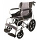 Ryder MS 1 Wheelchair Lightweight Foldable Attendant 