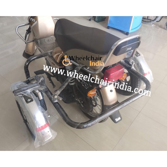 Side Wheel Attachment Kit For TVS XL 100 Comfort