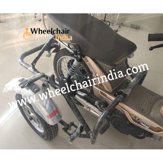Side Wheel Attachment Kit For TVS XL 100 Comfort