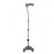 Vissco Invalid L-shape Tripod Walking Stick