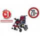 Vissco Zip Lite with Double Battery Power Wheelchair